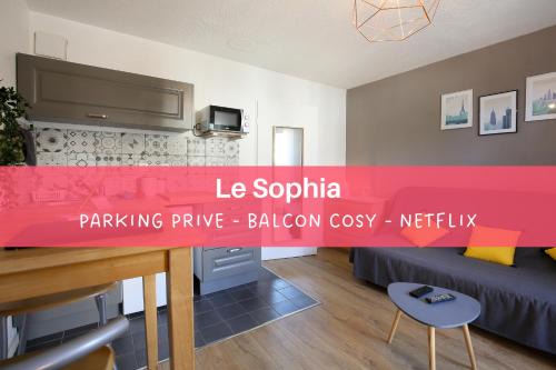 Saint Michel Apartamento | expat renting - Le Sophia - Casino Barrière - Parking