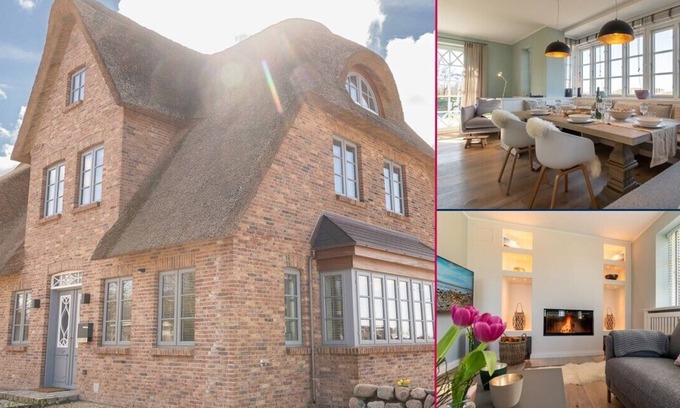 Borgsum Casa | "Experience luxury and relaxation: Lottas Hüs in Borgsum on the North Sea!"