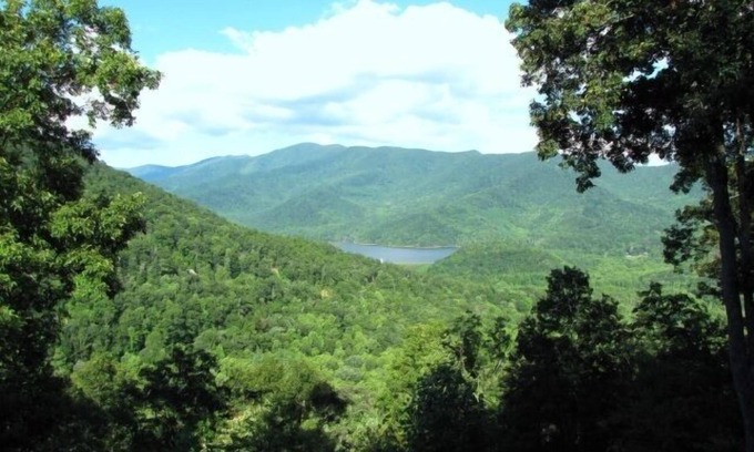 Laurel Ridge Chalet De Esquí | Asheville Mountain Chateau con vistas de millones de dólares y una gran bañera de hidromasaje