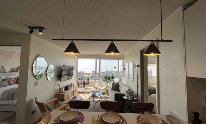 Papudo Apartamento | Explora el estilo Mid Century - Depto Papudo