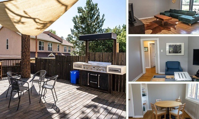 Los Alamos Condominio | Exquisite 2 Bedroom Condo w/ Dedicated Workspace in Los Alamos