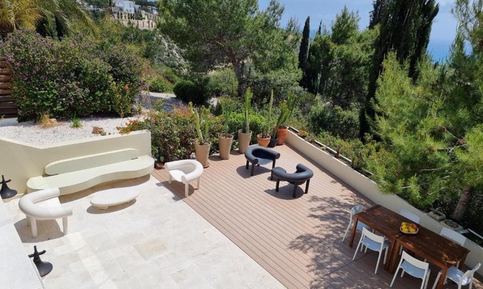 Aphrodite Hills Villa | EXQUISITE GOLF VILLA with Sea, 8Tee, Green Views, in Aphrodite Hills Golf Resort