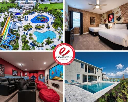 West Kissimmee Casa | Exquisite Home With Theater, Themed Rooms Near Disney With Waterpark & Resort Access At Encore Resort- 7664Ff