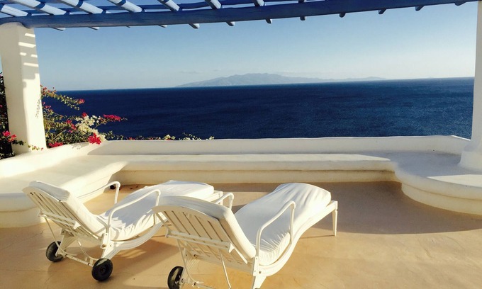 Xilokeratidi Villa | Lujoso escondite con impresionantes vistas, cerca de las dos mejores playas de Mykonos