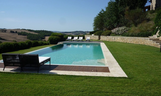 Todi Villa | Exquisito Umbría Granja, w Guest House, Infinity Pool