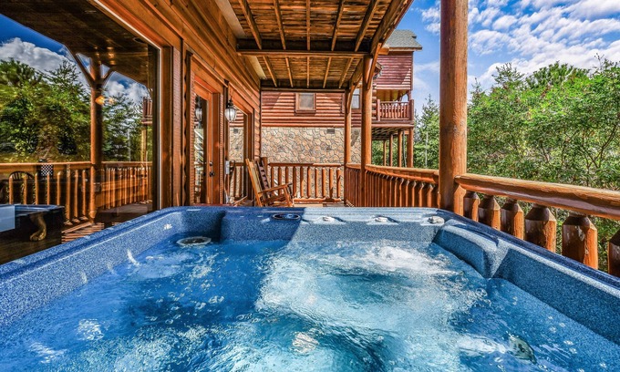 Gatlinburg - Pigeon Forge Cabina | Extravagant View 3 Bedrooms 3 Bathrooms Cabin