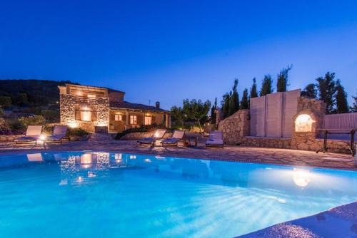 Korithi Villa | Extravagant Zante Villa Villa Crystal Great Sea Views 3 Bedrooms Agios Nikolaos