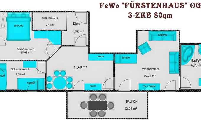 Hofgeismar Apartamento | ¡'Fürstenhaus' en el centro de Hofgeismar!