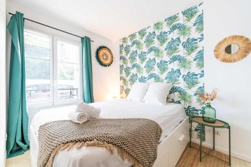 Bailly-Romainvilliers Apartamento | F2 coloré et confortable proche Disney+WIFI