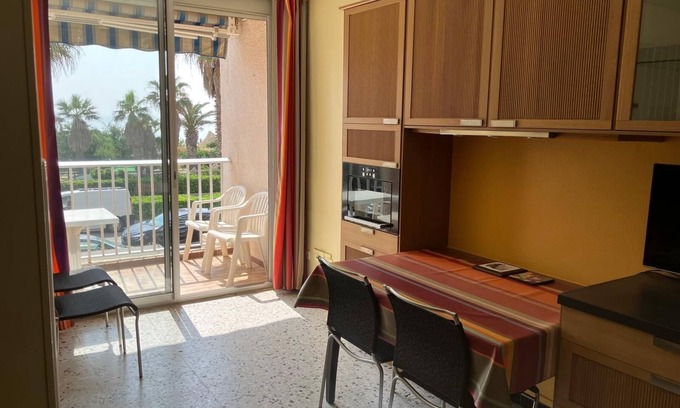 Saint-Nazaire Apartamento | F2 jolie Front de mer Canet plage Chez Emilie