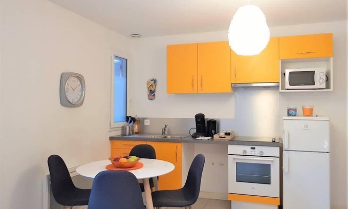 Saint-Martin-d'Heres Apartamento | #F2 | The patio🍊Garden | Free parking