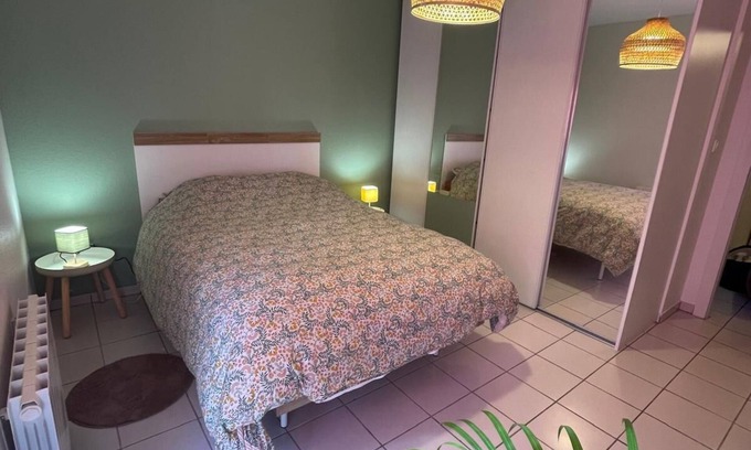 Neudorf Ouest Apartamento | F3, free/secured parking, 10 mns from the historic center of Strasbourg!