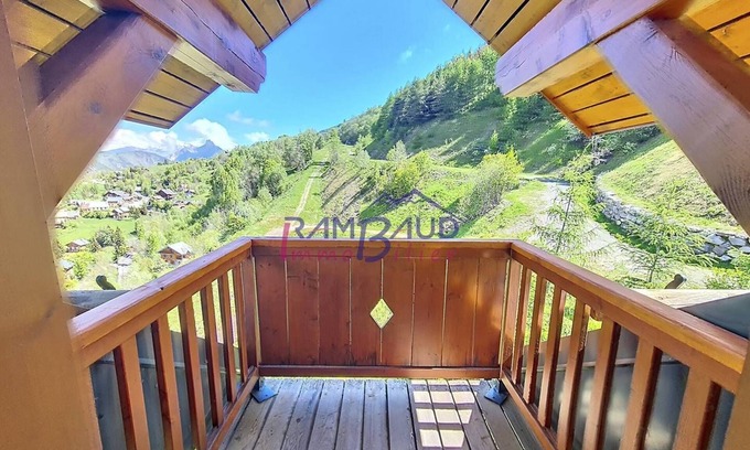 Valloire Apartamento | F4 Duplex 8 people Swimming pool Parking Wifi