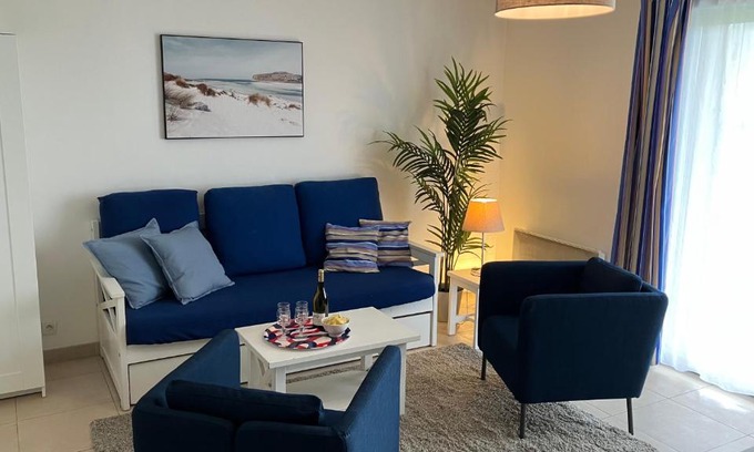 Saint-Arnoult Apartamento | F50 Ferme de Deauville 1 CH rez-de-jardin avec escalier