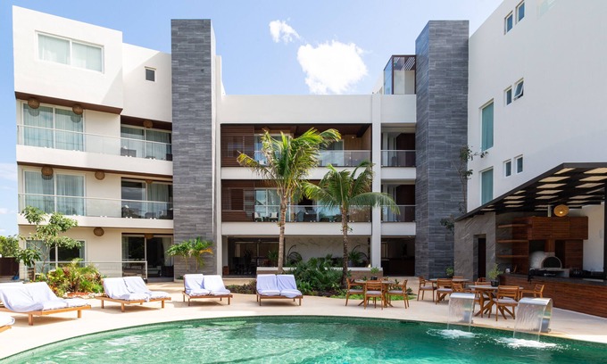 Akumal Apartamento | Fabulous & Exclusive Apartments With Sea View Pool BBQ Garden