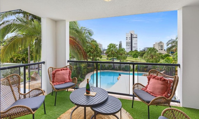 Alexandra Headland Apartamento | Fabulous FREE resort facilities 50m from Beach