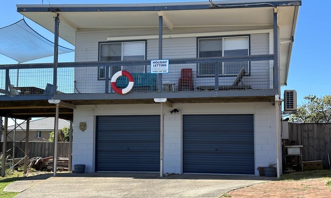 Crowdy Head Casa | Fabulous views from the deck across Crowdy Bay,the harbour,ocean and hinterland.
