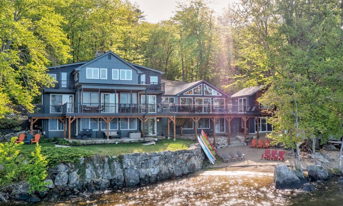 Bridgton Casa | Fabulous Waters Edge con playa exclusiva de Sandy