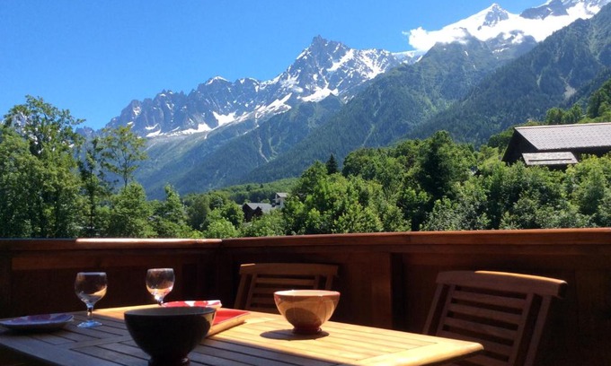 Les Houches Apartamento | Facing the Chamonix Needles