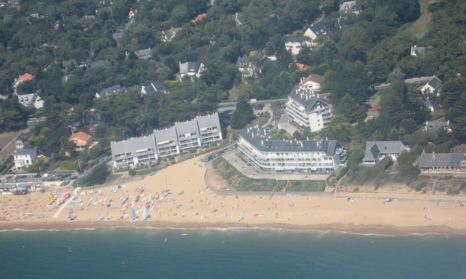 Pornichet Apartamento | Frente al mar, acceso directo a la playa / apartamento duplex ideal de la familia / WIFI niño