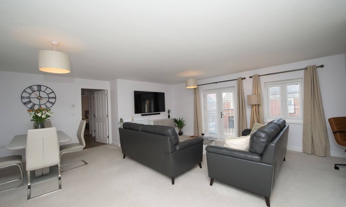 Milton Keynes Apartamento | Apartamento-Baño Privado