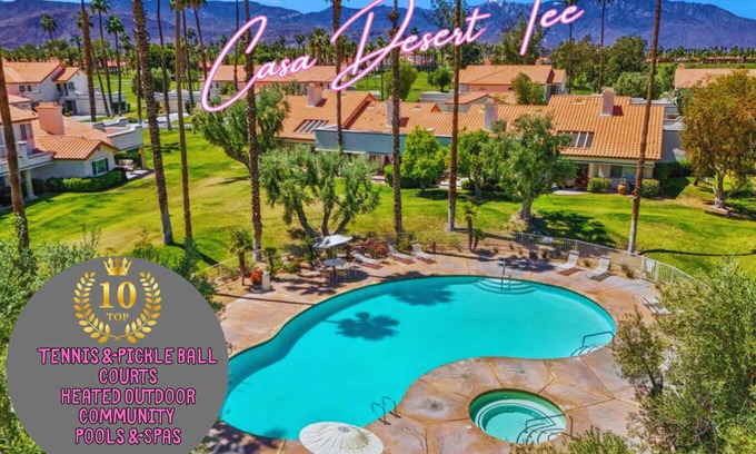 Palm Desert Apartamento | Fairway-view 3 Bedroom Condo in Palm Desert