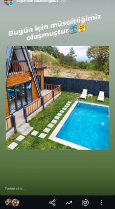 Sapanca Chalet De Esquí | Falda bungalov