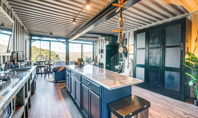 Fallbrook Cabaña | Fallbrook Airplane Home w/ Fire Pit & Mtn Views!