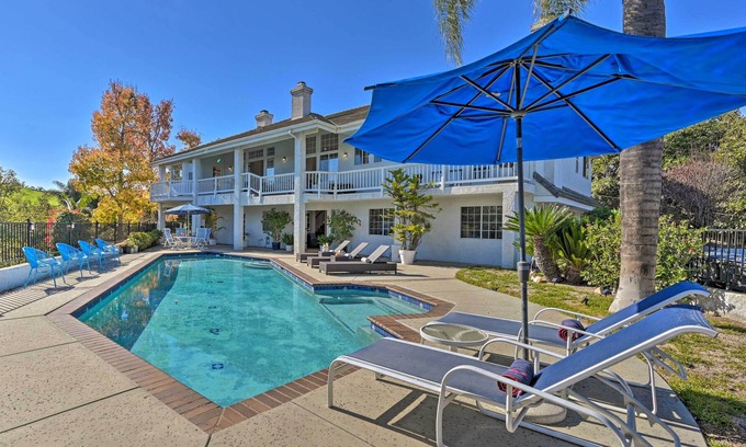 Fallbrook Villa | Fallbrook Getaway w/ Game Rooms & Amazing View!