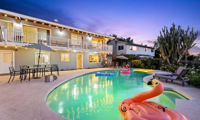 Fallbrook Casa | Fallbrook Pool House | Hot Tub | 5 BR | 15 Guests