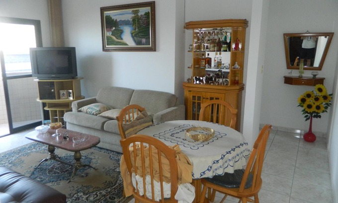 Tupi Apartamento | Familiar, cómodo, limpio, seguro, aireado, equipado, caminar en la arena