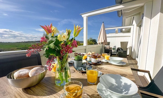 Thiessow Apartamento | Familienurlaub mit Meerblick