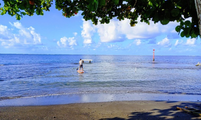 Taiarapu-Est Casa | Family Beach House at Tautira-Tahiti w/ black sand beach