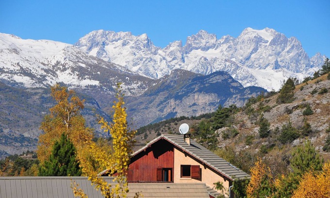 Guillestre Chalet De Esquí | Chalet familiar 12 pers Guillestre Queyras espléndida vista de los Ecrins