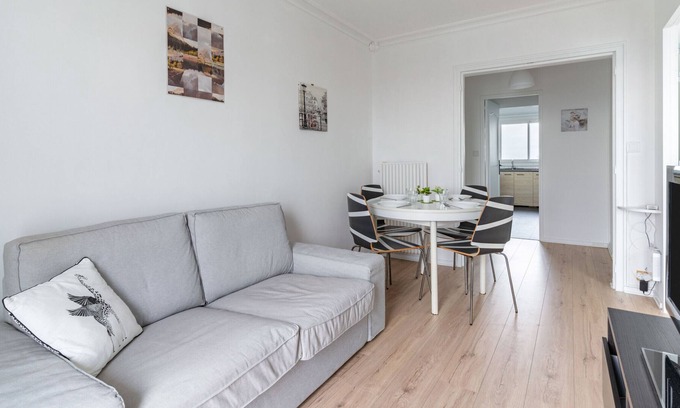 Beaulieu-Mangin Apartamento | Family flat with amazing view