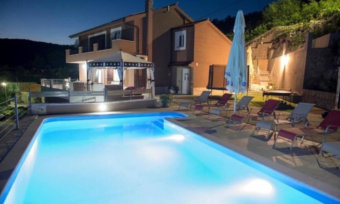 Biokovsko Selo Casa | Casa familiar con piscina Zagvozd, Zagora (K-20945)