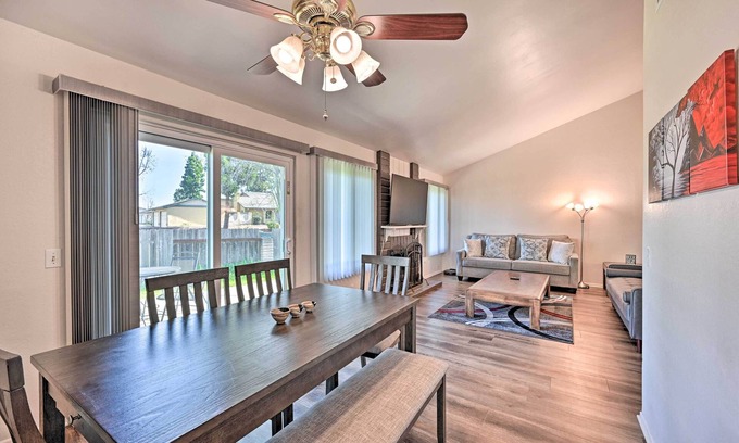 North Valley Cabaña | Family-friendly Oceanside Home: 5 Mi to Beach