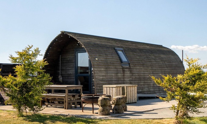 Newton Stewart Cabina | Grande-Hot Tub Accessible-Cabaña-Baño con ducha