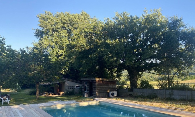 Saint-Jean-de-Trezy Casa | Family house with swimming pool - Burgundy