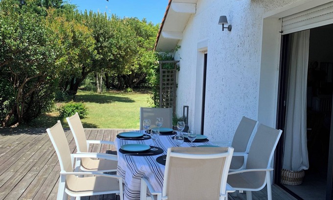 Cazaux Casa | Family home in Cazaux, perfect for discovering the lake and the Bassin d'Arcachon...