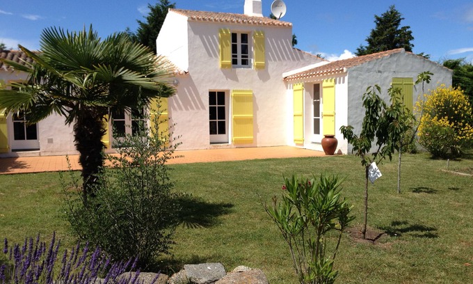 Ile d'Yeu Casa | Vivienda unifamiliar con jardín, Isla de Yeu, 3 cómodas habitaciones.