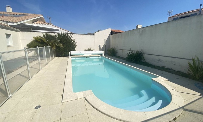 Bretignolles-sur-Mer Casa | Villa familiar con piscina privada climatizada, a 800m de la playa, WiFi