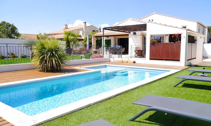 Bouillargues Casa | FAMILY VILLA "FULL OF CHARM