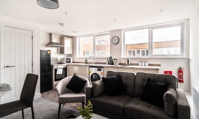 Wrexham Apartamento | Fantastic 1 Bed Apartment in Central Wrexham