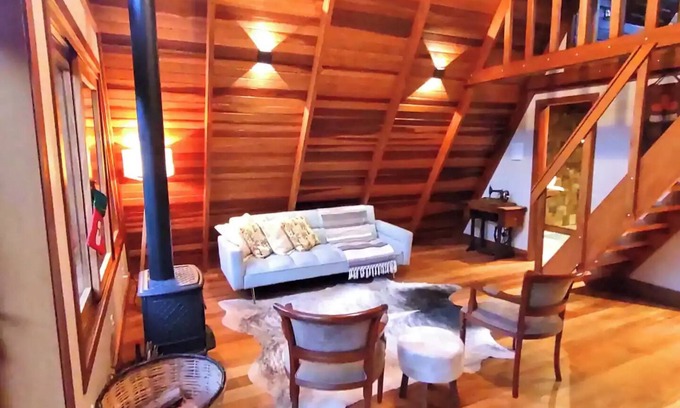 Itati Cabina | Fantastic A-Frame Cabin amidst nature and close to beaches and BR-101