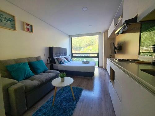 Usaquen Apartamento | AH/Loft vista natural, Coworking, Terraza, Usaquén