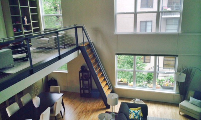Pearl District Condominio | Fantástico estilo Nueva York Loft - corazón del distrito Pearl (30 días + se queda solamente)