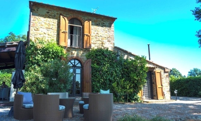 Caldana Casa | Fantástica villa toscana en un lugar apartado con piscina y cocina al aire libre, cerca del mar