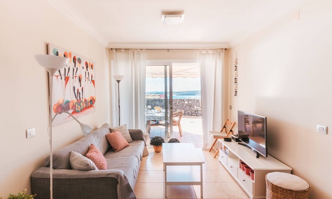 Poris de Abona Apartamento | Vistas Fantasticas - 2 habitaciones - 300mb wifi