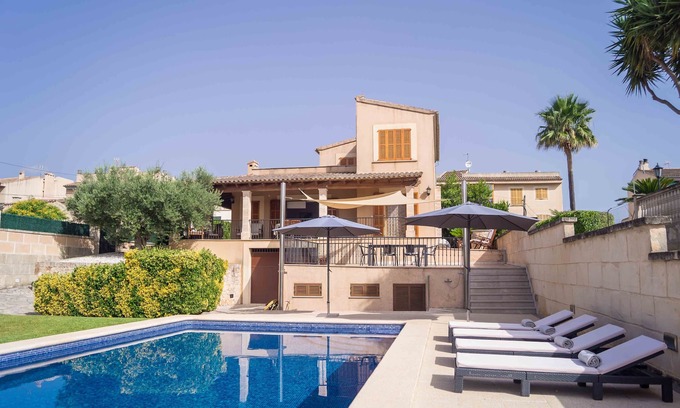 Sineu Villa | Fantástico chalet con vistas, piscina privada y WIFI
